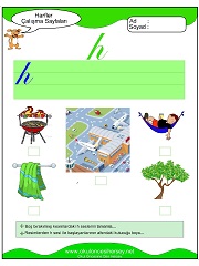 H Sesi Çalışma Sayfaları